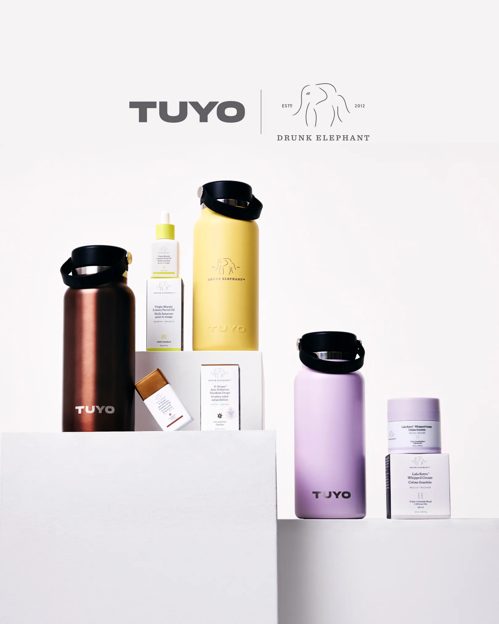 Post da collab Tuyo e Drunk Elephant